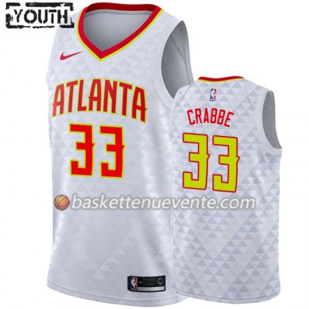 Maillot Basket Atlanta Hawks Allen Crabbe 33 2019-20 Nike Association Edition Swingman - Enfant